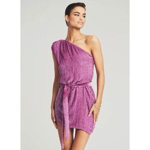 Retrofete ELLA SEQUIN DRESS Lavender